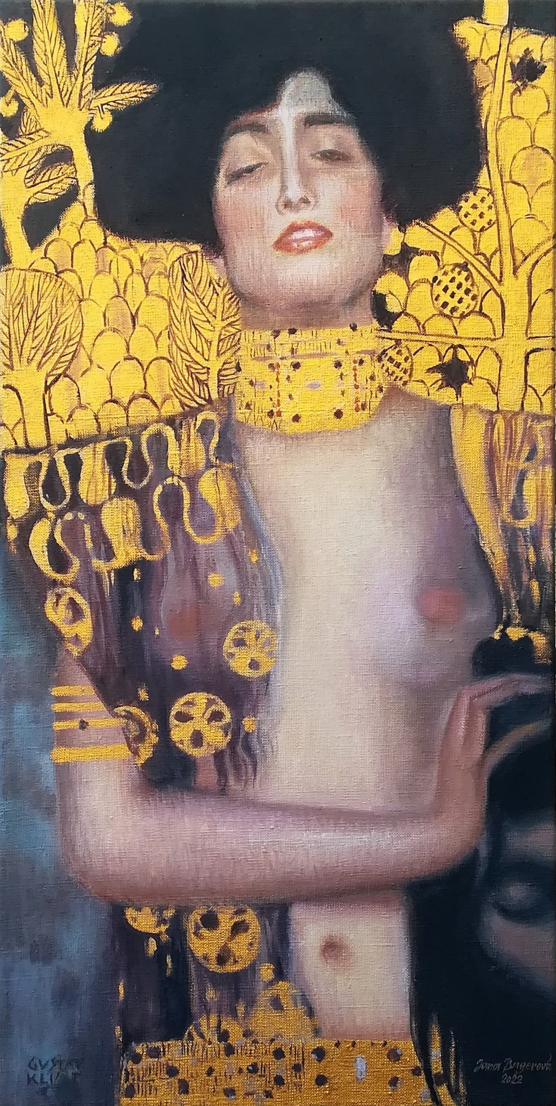 Judith - kopie obrazu Gustava Klimta